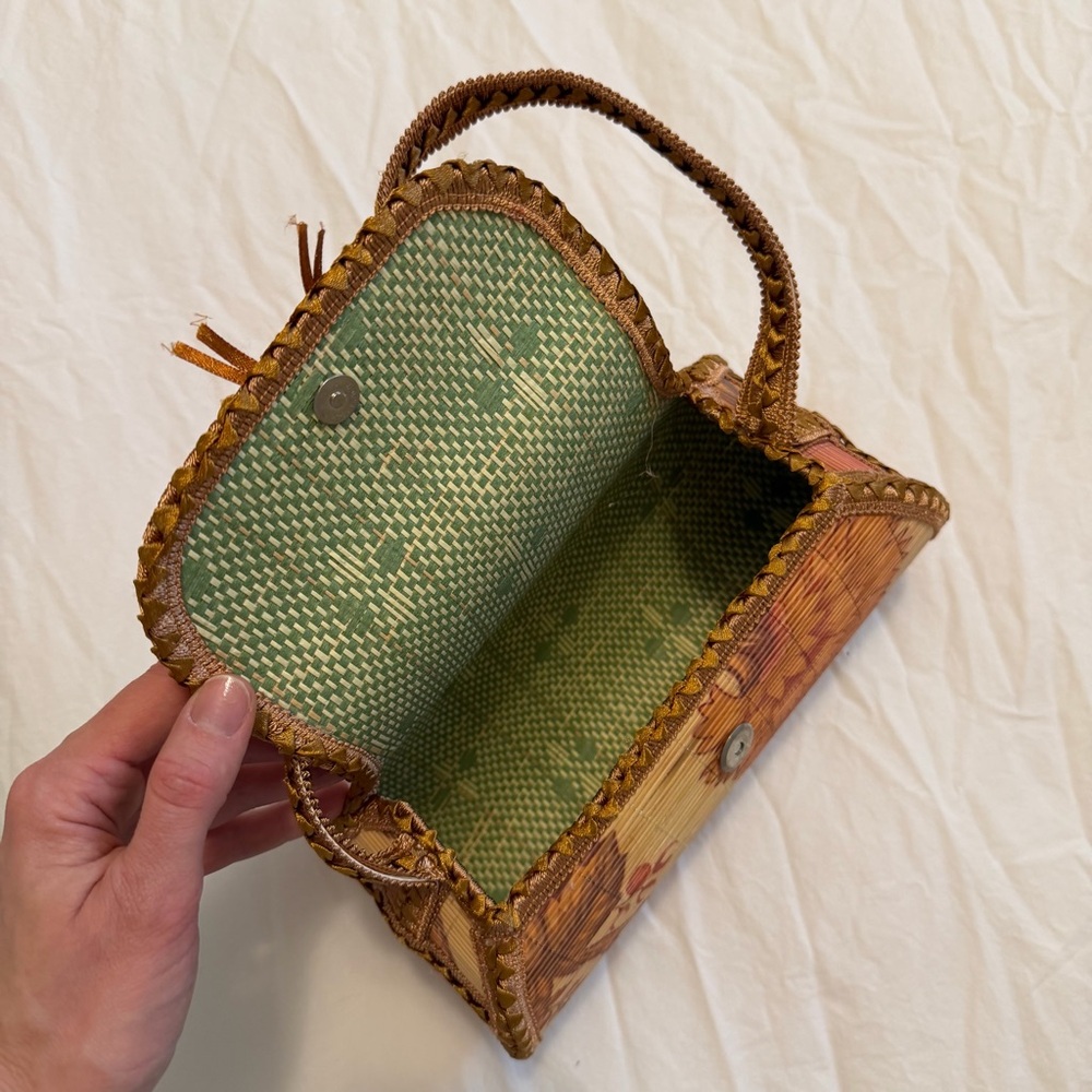 Floral Tan Women's Bag